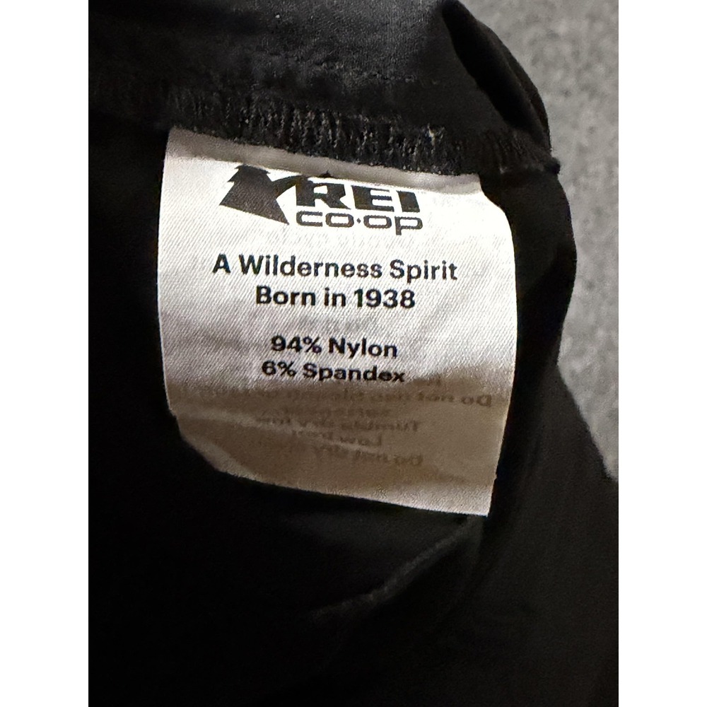 REI Co-op Pants Womens 20W Black Nylon Hiking Elastic Waist Travel Outdoor - Picture 7 of 10